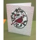 Cottage Cutz CC333 - Cardinal Holly Ornament