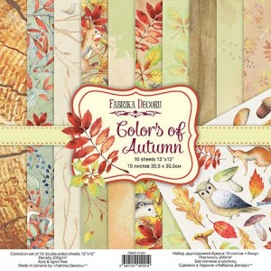 Fabrika Decoru FDSP-01091 12'x12' - Colors of Autumn