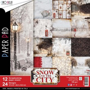 Ciao Bella CBPM015 12'x12' - Snow and the City