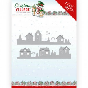 Find It Trading YCD10213 - Yvonne Creations Christmas Village - House Scene