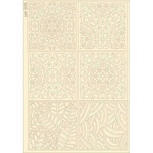 СЕТ936 / A5 - Комплект с елементи от бирен картон