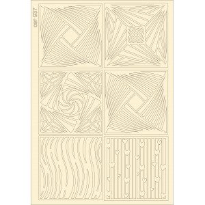 СЕТ937 / A5 - Комплект с елементи от бирен картон