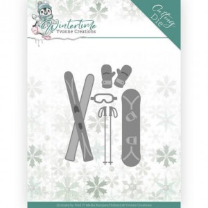 Find It Trading YCD10219 - Yvonne Creations Winter Time - Ski Accessoires