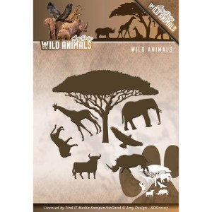 Find It Trading ADD10107 Amy Design Wild Animals - Wild Animals
