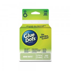 Glue Dots GD32794 5mm. - Clear Dot Roll