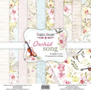 Fabrika Decoru FDSP-01100 12'x12' - Orchid Song