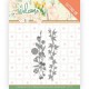 Jeanines Art JAD10114 Welcome Spring - Flowers and Leaf Borders