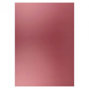 Card Deco CDEMCP006 Metallic Mirror Paper A4 - Burgundy