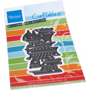 Marianne Design CR1553 - Punch die - Boats