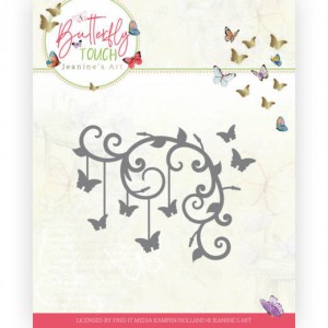 Jeanines Art JAD10125 Butterfly Touch - Butterfly Corner