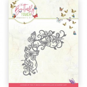 Jeanines Art JAD10124 Butterfly Touch - Swirls and Butterflies