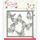 Jeanines Art JAD10118 Butterfly Touch - Butterfly Frame