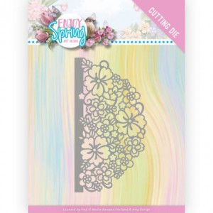 Find It Trading ADD10239 Amy Design Enjoy Spring - Half Flower Circle