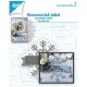 Joy crafts 6002/1532 - Snowflake Label