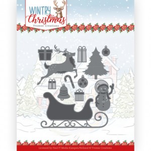 Find It Trading YCD10248 - Yvonne Creations Wintry Christmas - Ho, Ho, Ho Snowman