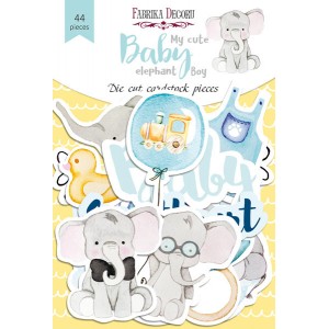 Fabrika Decoru FDSDC-04114 - My Cute Baby Elephant Boy