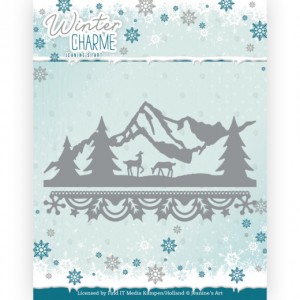 Jeanines Art JAD10143 Winter Charme - Landscape Border