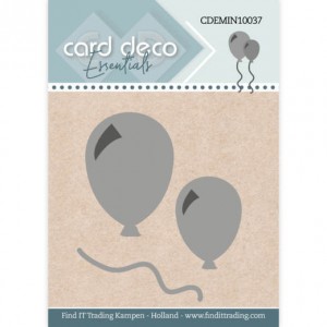 Card Deco CDEMIN10037 Mini Dies - Balloons