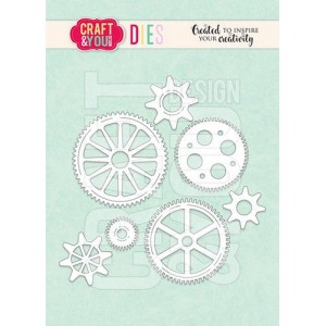 Craft and You CW164 - Gears
