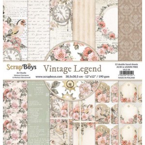 ScrapBoys VILE-08 12'x12' - Vintage Legend