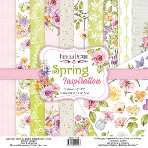Fabrika Decoru FDSP-01116 12'x12' - Spring Inspiration