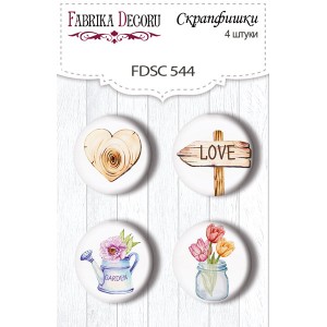 Fabrika Decoru FDSC-544 Flair Buttons - Set 544