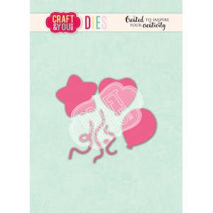 Craft and You CW111 - Three Balloons