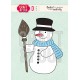 Craft and You CW077 - Snowman