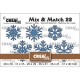 Crealies CLMix22 - Snowflakes