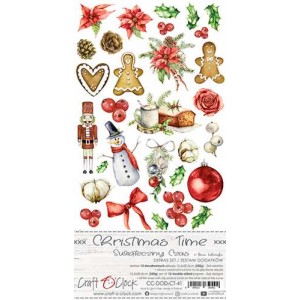 Craft O'Clock CC-DOD-CT-41 6'x12' - Christmas Time