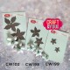 Craft and You CW199 - Mini Poinsettia