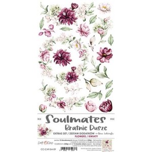 Craft O'Clock CC-C49-SM-09 6'x12' - Flowers Soulmates