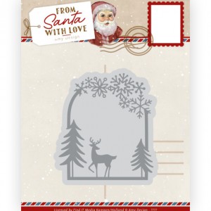 Find It Trading ADD10278 Amy Design - Reindeer Scene