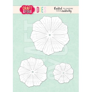 Craft and You CW138 - Cosmos Flower