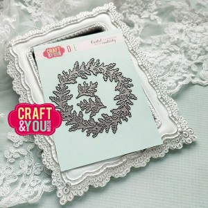 Craft and You CW206 - Leaves Wreath