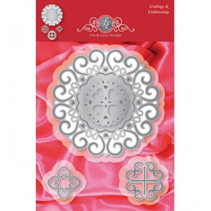 Lin & Lene Design 1201/0076 - Рамки със завъртулки