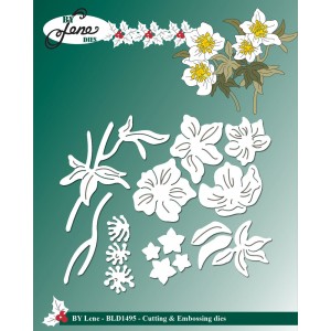 By Lene BLD1495 - Christmas Rose