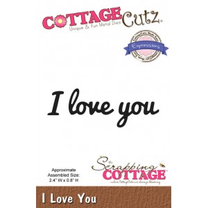 Cottage Cutz ССX033 - I Love You