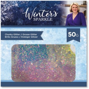 Crafter's Companion S-WISP-CHGLIT - Winter's Sparkle Chunky Glitter