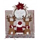 Joy crafts 6002/1585-1586 - Santa and Dasher