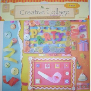 Craft Lover 04805 Creative Collage Kit - Party