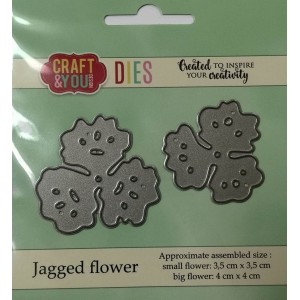 Craft and You CW040 - Jagged Flower