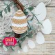 Craft and You CW216 - Lace Easter Eggs
