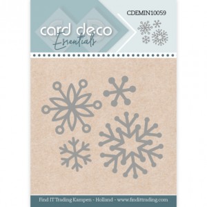 Card Deco CDEMIN10059 Mini Dies - Snowflakes