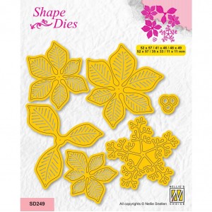 Nellie's Choice SD249 - Poinsettia with Stamen