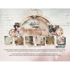 Alchemy of Art AA-SD-08 8'x8' - Steampunk Dream