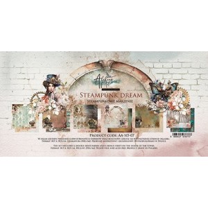 Alchemy of Art AA-SD-07 12'x12' - Steampunk Dream