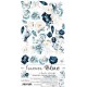 Craft O'Clock CC-C56-FB-10 6'x12' Flowers - Forever Blue