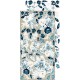 Craft O'Clock CC-C56-FB-10 6'x12' Flowers - Forever Blue