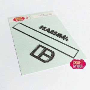 Craft and You CW239 - Belt Hello Man